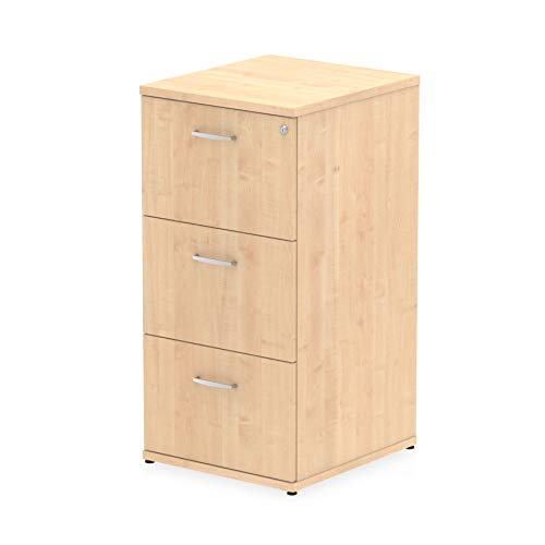 Dynamic Impulse 3 Drawer Filing Cabinet Maple I000253