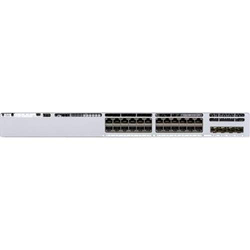 Cisco Catalyst 9300L - Network Essentials - switch - L3 - Managed - 24 x 10/100/1000 (PoE+) + 4 x Gigabit SFP (uplink) - rack-mountable - PoE+ (505 W)