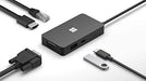 Microsoft USB-C Travel Hub - Docking station - USB-C - VGA, HDMI - GigE