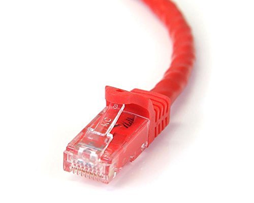 Best Value StarTech.com N6PATC3MRD Cat6 Patch Cable with Snagless RJ45 Connectors - 3m, Red