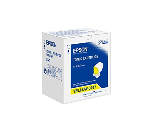 Epson - Yellow - original - toner cartridge - for Epson AL-C300, AcuLaser C3000, WorkForce AL-C300