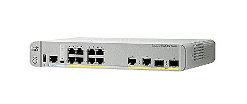 Cisco Catalyst 3560CX-8PC-S - Switch - Managed - 8 x 10/100/1000 (PoE+) + 2 x combo Gigabit SFP - desktop - PoE+ (240 W)