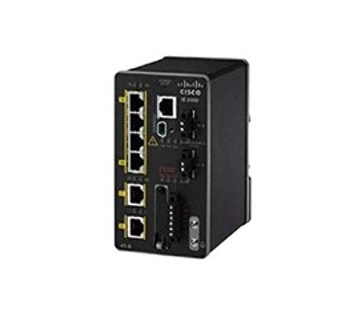 Cisco Industrial Ethernet 2000 Series - Switch - Managed - 6 x 10/100 - DIN rail mountable