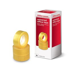 Best Value Universal Small Core Tape 12mm x 33m - 12 Rolls