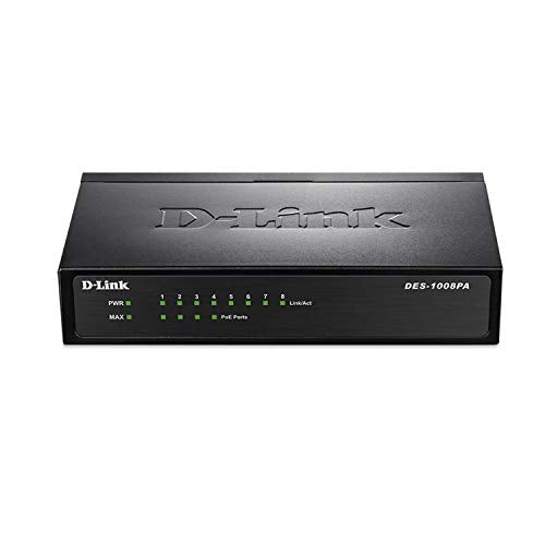 8-port 10/100 Desktop Switch with 4 PoE Ports