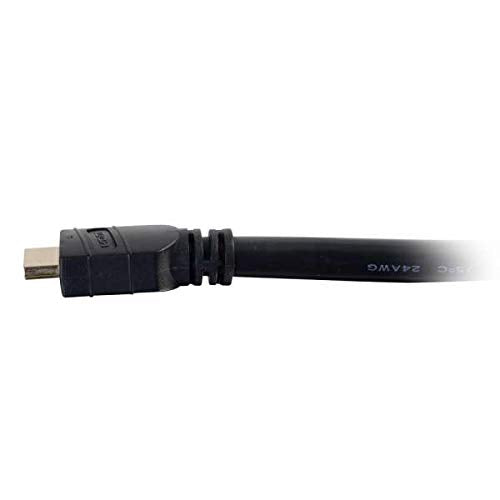 C2G 10m Active High Speed HDMI Cable In-Wall, CL3-Rated - HDMI cable - HDMI male to HDMI male - 10 m - double shielded - black