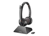 Poly Savi 8220 Wireless Stereo Headset  USB