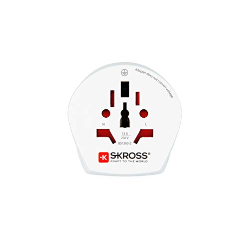 Skross Travel Adapter World MUV USB Unearthed