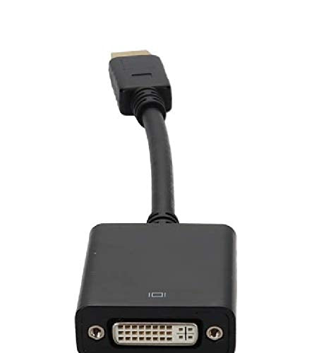 AddOn 8in DisplayPort to DVI-I Adapter Cable - DisplayPort adapter - DisplayPort (M) to DVI-I (F) - 20 cm - black