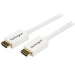 Best Value StarTech.com 1m 3 ft White CL3 In-wall High Speed HDMI Cable - Ultra HD 4k x 2k HDMI Cable - HDMI to HDMI M/M - Audio/Video, Gold-Plated (HD3MM1MW)