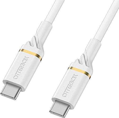 OtterBox Premium - USB cable - USB-C (M) to USB-C (M) - 3 m - cloud sky white