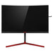 AOC Gaming AG273QCG - AGON Series - LED monitor - curved - 27" - 2560 x 1440 QHD @ 165 Hz - TN - 400 cd/m - 1000:1 - DisplayHDR 400 - 1 ms - HDMI, DisplayPort - speakers - black, red