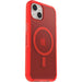 OtterBox Symmetry Plus Clear iPhone 13 In The Red - translucent red