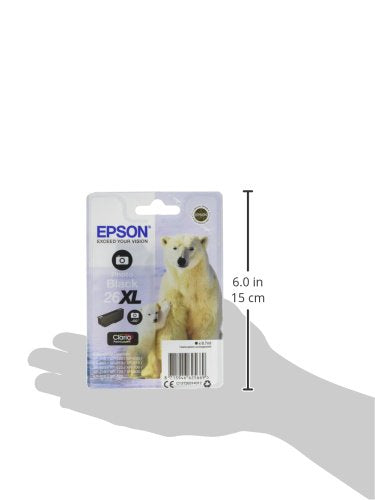 Epson 26XL - 8.7 ml - XL - photo black - original - blister - ink cartridge - for Expression Premium XP-510, 520, 600, 605, 610, 615, 620, 625, 700, 710, 720, 800, 810, 820