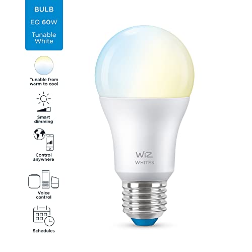 WiZ Connected - LED light bulb - shape: A60 - E27 - 8 W (equivalent 60 W) - class A+ - warm to cold white light - 2700-6500 K