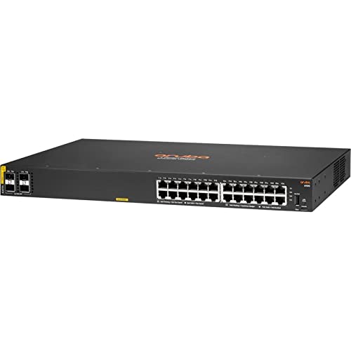 Aruba 6100 24G Class4 PoE 4SFP+ 370W Switch EU en