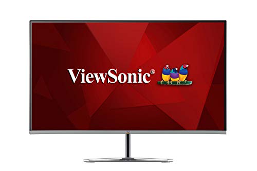 Viewsonic VX2776-SMH - LED monitor - 27" (27" viewable) - 1920 x 1080 Full HD (1080p) @ 75 Hz - S-IPS - 250 cd/m? - 1000:1 - 4 ms - HDMI, VGA - speakers