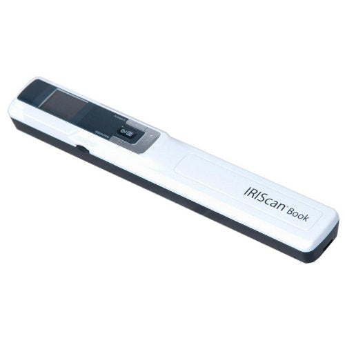 IRIScan" Book 3 is a portable scanner that allows you to scan books and magazines anytime, anywhere and without ripping pages off. Simply roll your way across the document, and your scan will be saved automatically into the provided MicroSD" card and ready to be transferred into your PC or Mac