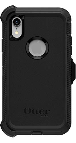 OtterBox Defender Series - Screenless Edition - back cover for mobile phone - rugged - polycarbonate, synthetic rubber - black - for Apple iPhone XR