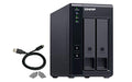 QNAP TR-002 - Hard drive array - 2 bays (SATA-600) - USB 3.1 Gen 2 (external)