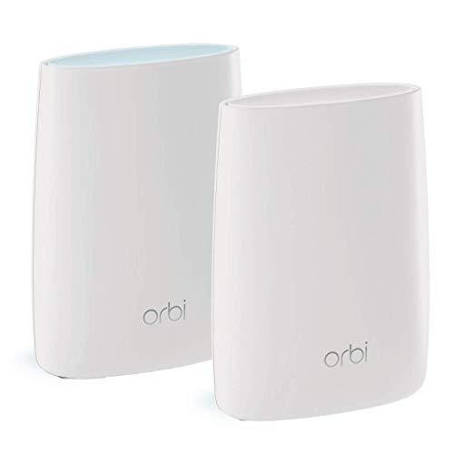 NETGEAR Orbi WiFi System RBK50 - Wi-Fi system (router, extender) - up to 5,000 sq.ft - mesh - GigE - 802.11a/b/g/n/ac - Tri-Band