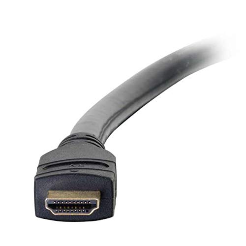 C2G 15m Active High Speed HDMI Cable In-Wall, CL3-Rated - HDMI cable - HDMI male to HDMI male - 15 m - double shielded - black