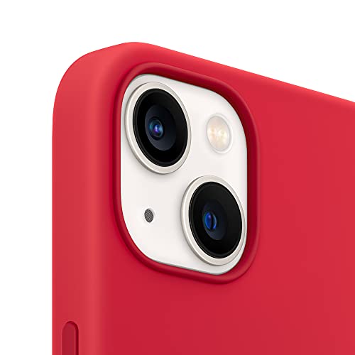 Apple - (PRODUCT) RED - back cover for mobile phone - with MagSafe - silicone - product (RED) - for iPhone 13 mini