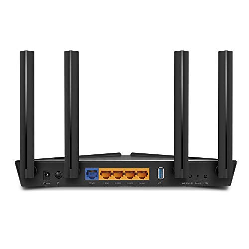 TP-Link Archer AX50 - Wireless router - 4-port switch - GigE - 802.11a/b/g/n/ac/ax - Dual Band