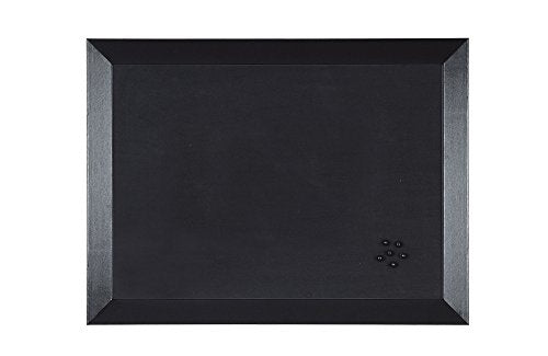 Best Value Bi-Office Notice Board Kamashi, Black, 60 x 45 cm