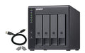 QNAP TR-004 - Hard drive array - 0 TB - 4 bays (SATA-300) - USB 3.0 (external)