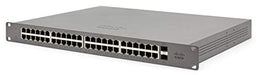 Cisco Meraki Go GS110-48P - Switch - Managed - 48 x 10/100/1000 (PoE+) + 2 x SFP (mini-GBIC) (uplink) - desktop, rack-mountable - PoE+