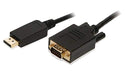 2-Power - Video / audio cable - HDMI / VGA - HDMI (M) to HD-15 (VGA) (M) - 2 m