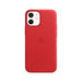 Apple with MagSafe (PRODUCT) RED - Back cover for mobile phone - leather - product (RED) - for iPhone 12 mini