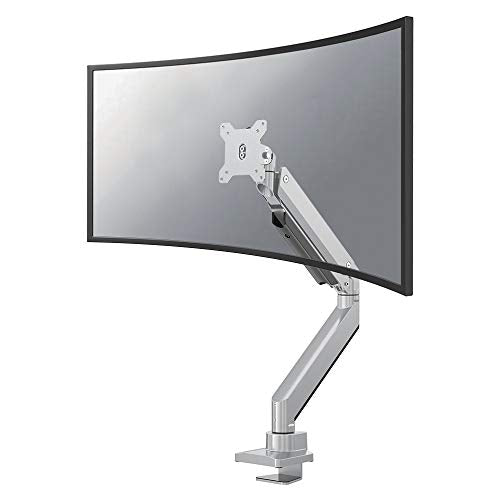 Neomounts by Newstar Select NM-D775PLUS - Mounting kit - for LCD display (full-motion) - silver - screen size: 10"-49" - clamp mountable, grommet, desk-mountable