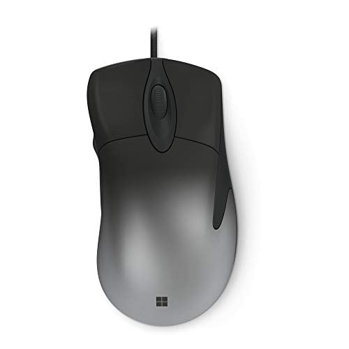 Microsoft Pro IntelliMouse - Mouse - right-handed - optical - 5 buttons - wired - USB 2.0 - shadow black