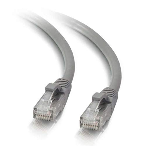 C2G Cat5e Booted Unshielded (UTP) Network Patch Cable - Patch cable - RJ-45 (M) to RJ-45 (M) - 20 m - UTP - CAT 5e - molded, snagless, stranded - grey