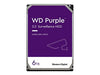 WD Purple WD63PURZ - Hard drive - 6 TB - internal - 3.5" - SATA 6Gb/s - buffer: 256 MB