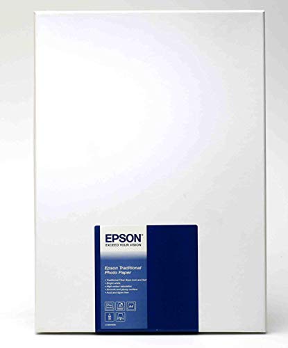 Epson Traditional Photo Paper - A4 (210 x 297 mm) - 330 g/m - 25 sheet(s) photo paper - for SureColor P5000, P800, SC-P10000, P20000, P5000, P700, P7500, P900, P9500