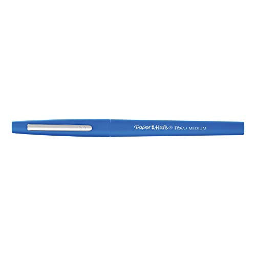 Paper Mate Flair Fibre Tip Pen 0.8mm Blue