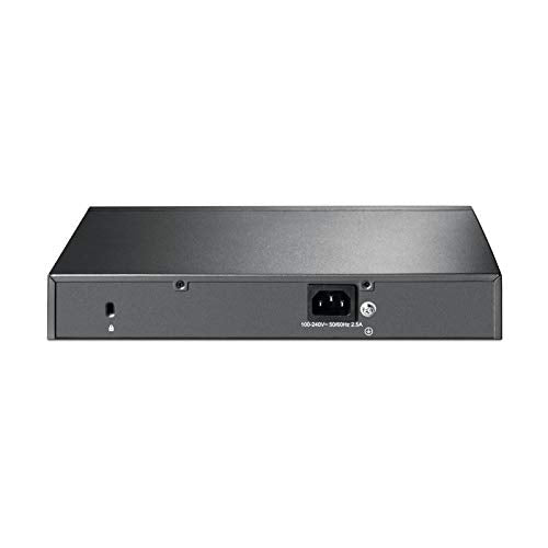 TP-Link JetStream TL-SG2210MP - Switch - smart - 8 x 10/100/1000 (PoE+) + 2 x SFP - rack-mountable - PoE+ (150 W)