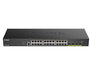 D-Link DGS 1250-28X - Switch - L3 Lite - smart - 24 x 10/100/1000 + 4 x 10 Gigabit SFP+ - rack-mountable