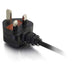 C2G Universal Power Cord - Power cable - BS 1363 (M) to IEC 60320 C13 - 5 m - molded - black