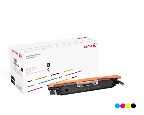 Xerox Replacement Cartridge for CE310A HP LaserJet CP1000 series, LaserJet Pro 100 series, LaserJet Pro 100 Color MFP M175nw With Page yield of 1200 at 5% coverage Life Time Guarantee