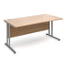 Rectangular Desk 1600mm - Color: Beech Effect