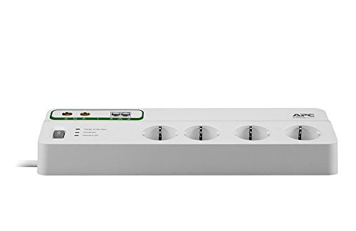 APC SurgeArrest Performance - Surge protector - AC 230 V - 2300 Watt - output connectors: 8 - Italy - white