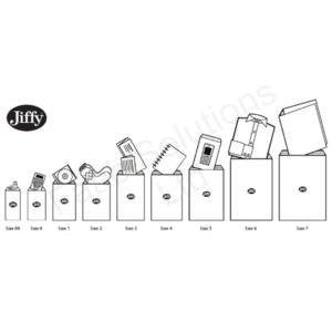 Best Value Jiffy JPB-4 Padded Bag for A4 Box of 100 - Size 4, 225 x 343mm