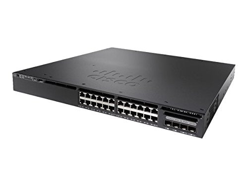 Cisco Catalyst 3650-24PDM-E - Switch - L3 - Managed - 24 x 10/100/1000 (PoE+) + 2 x 10 Gigabit SFP+ (uplink) + 2 x 1000Base-X SFP (uplink) - desktop, rack-mountable - PoE+ (390 W)