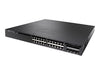 Cisco Catalyst 3650-24PDM-S - Switch - L3 - Managed - 24 x 10/100/1000 (PoE+) + 2 x 10 Gigabit SFP+ + 2 x SFP - desktop, rack-mountable - PoE+ (390 W)