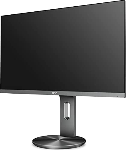 AOC I2490PXQU/BT - LED monitor - 23.8" - 1920 x 1080 Full HD (1080p) @ 60 Hz - IPS - 250 cd/m - 1000:1 - 4 ms - HDMI, VGA, DisplayPort - speakers