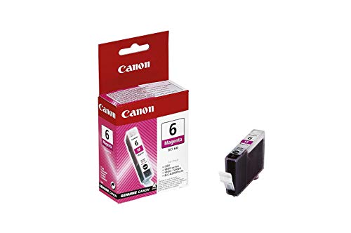 Canon BCI-6 M - 4707A002 - 1 x Magenta - Ink tank - For BJS820, i990,99XX, PIXMA IP3000,IP4000,iP5000,iP6000,iP8500,MP750,MP760,MP780